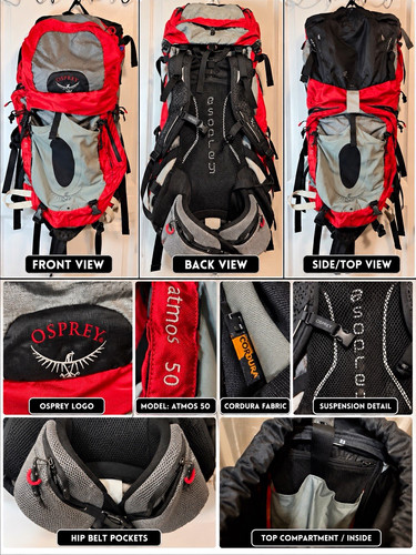Osprey atmos 50l - atmos,