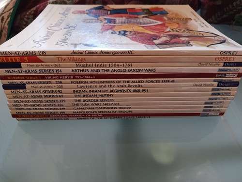 Osprey books men arms - books, men-at-arms
