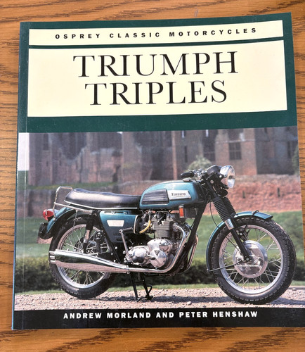Triumph triples book osprey - triples,