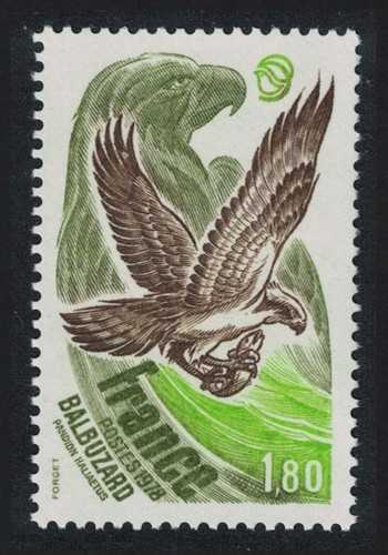 Osprey bird france 1978 - bird, mnh