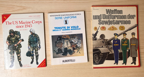 Lotto libri uniformi - libri,
