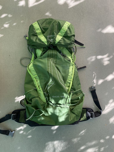 Zaino osprey exos - exos, 58l